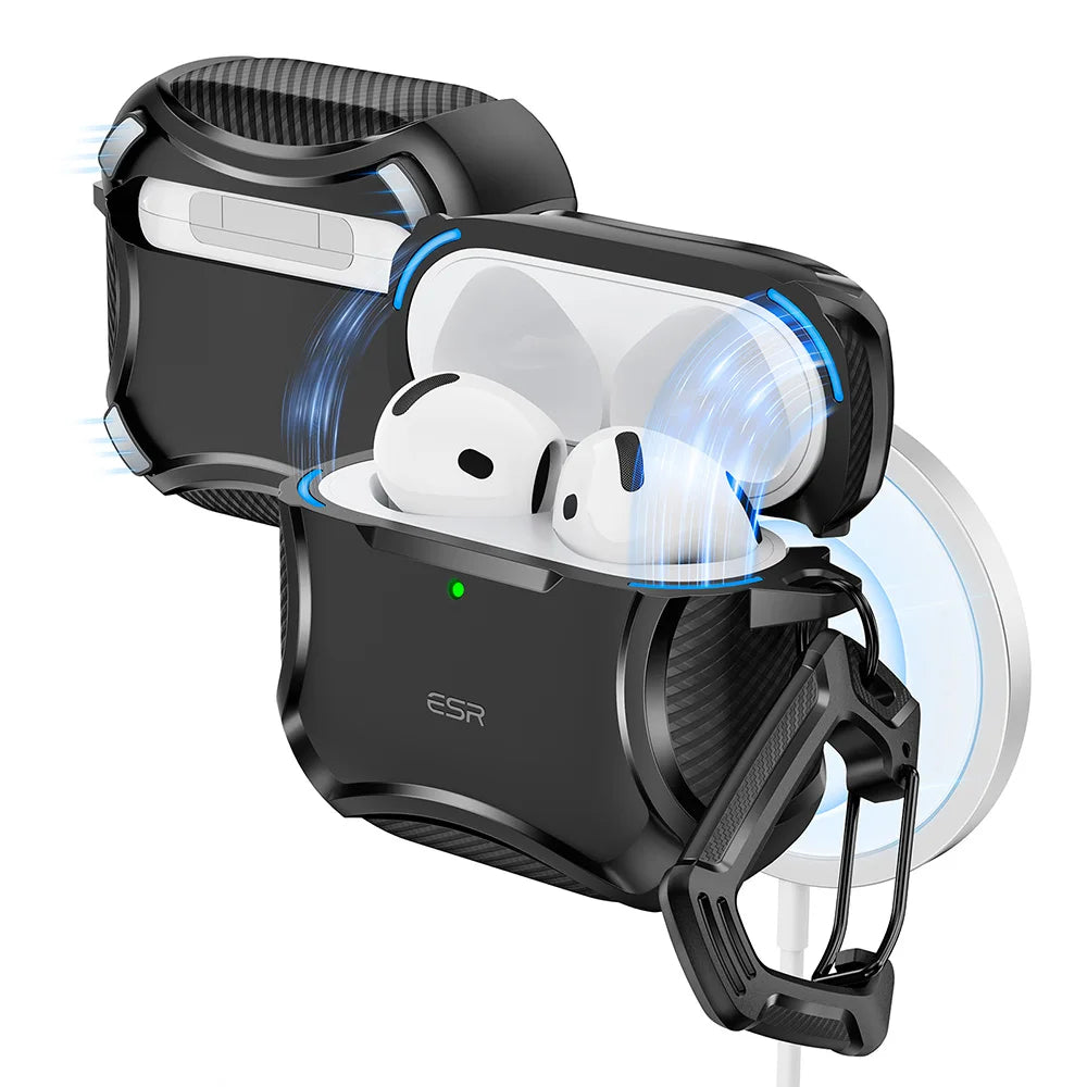ESR for AirPods 4 Case Compatible with AirPods 4th Generation Case (2024) Powerful Drop Protection Earphone Cover
