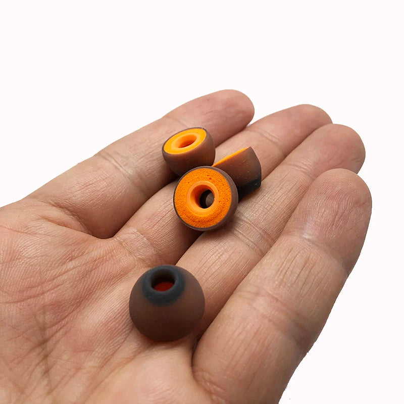 Memory Foam Silicone Earbud Tips & Ear Cushions