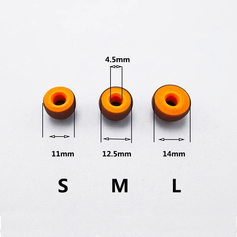 Memory Foam Silicone Earbud Tips & Ear Cushions