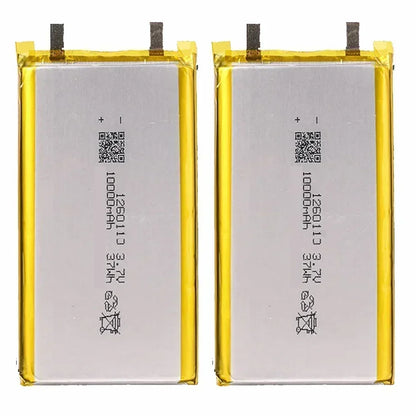 1260110 Battery 3.7V 10000mAh Lithium Polymer Batteries Lipo Li-Po Rechargeable Cells for Power Bank Laptop Camping Lights Diy