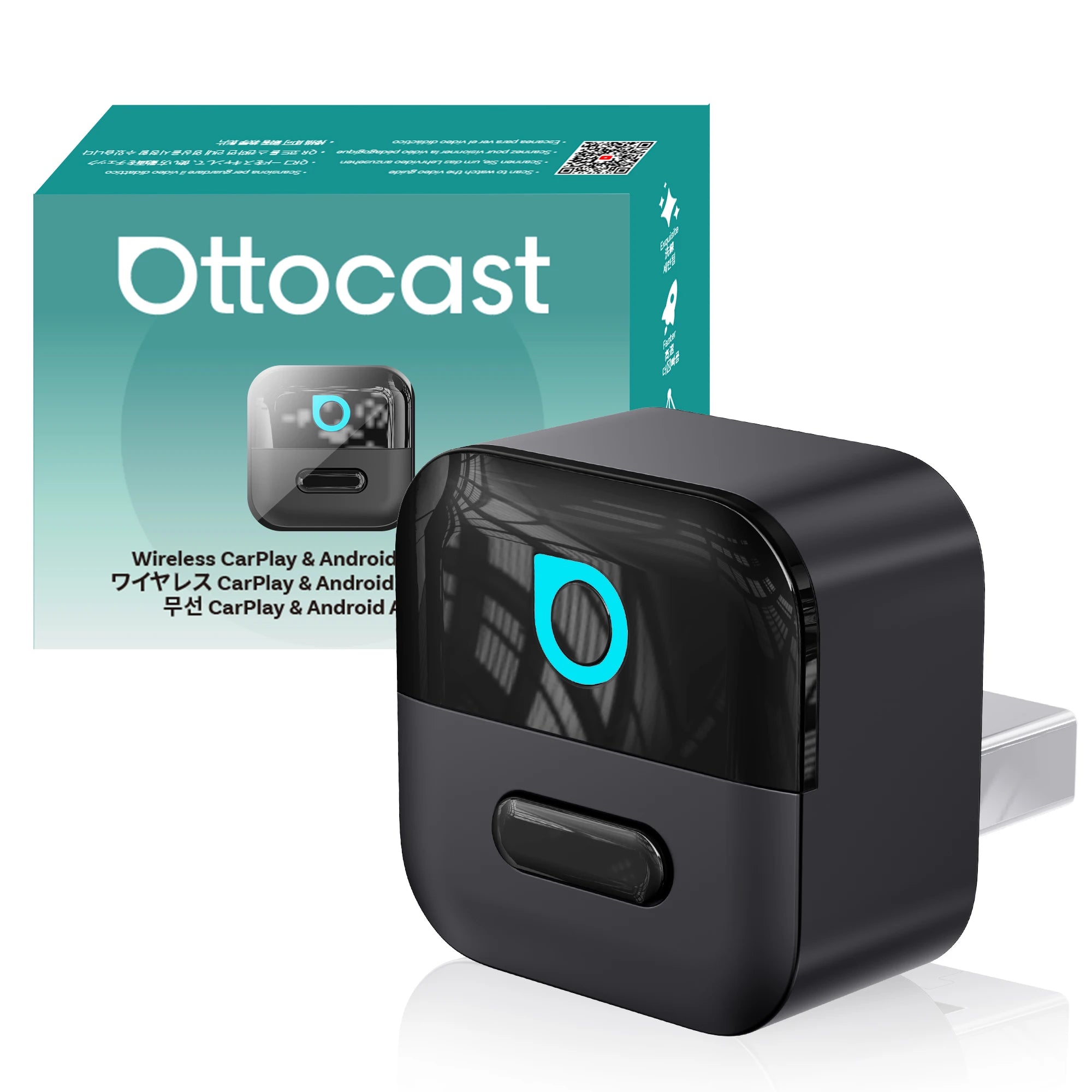 Ottocast Mini Pico 2-in-1 CarPlay Adapter