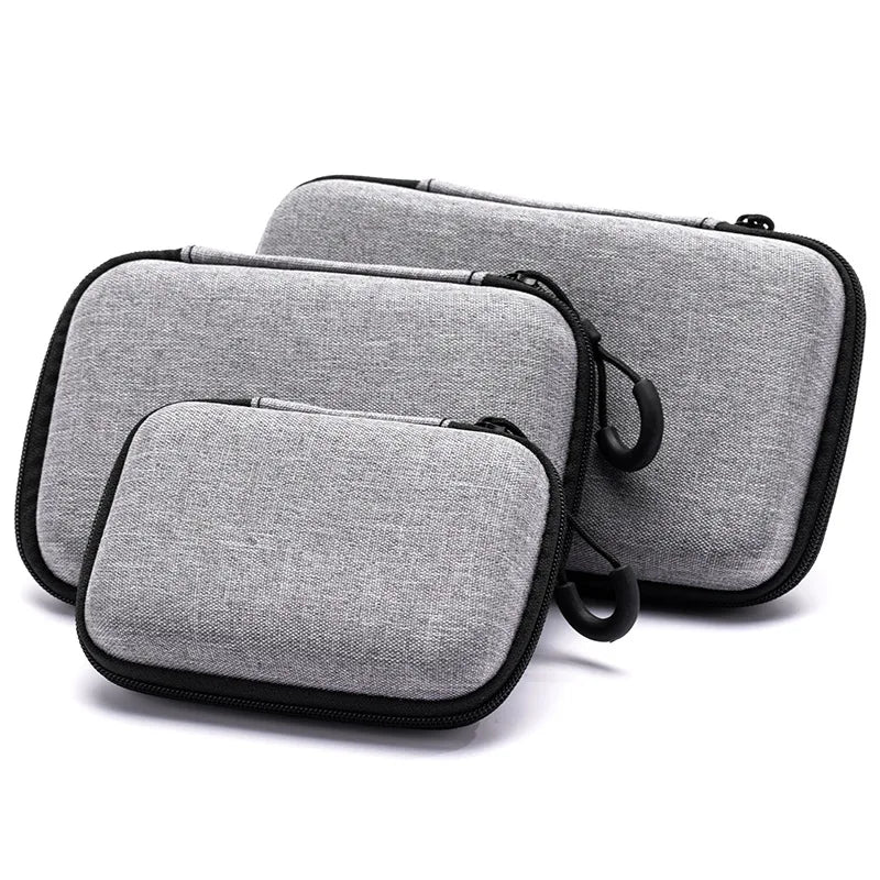 Portable Shockproof Headphone Case (Large)