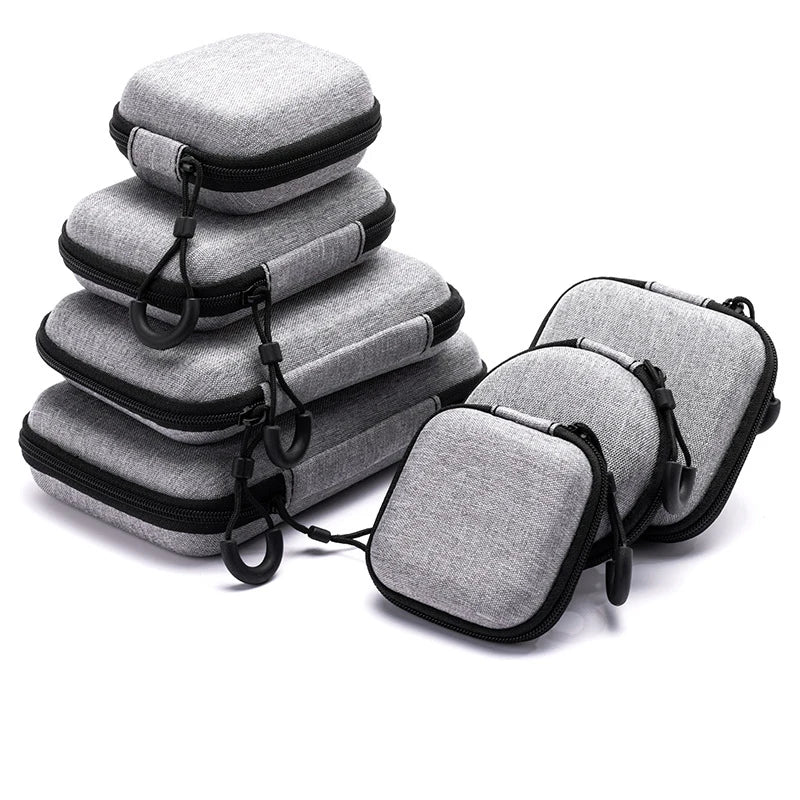 Portable Shockproof Headphone Case (Large)