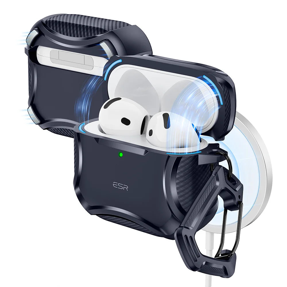 ESR for AirPods 4 Case Compatible with AirPods 4th Generation Case (2024) Powerful Drop Protection Earphone Cover