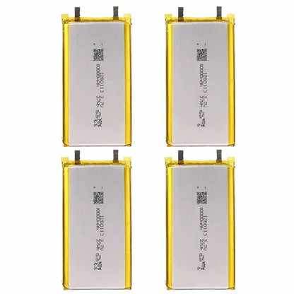 1260110 Battery 3.7V 10000mAh Lithium Polymer Batteries Lipo Li-Po Rechargeable Cells for Power Bank Laptop Camping Lights Diy