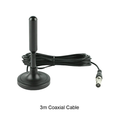 4K/1080P HD Digital TV Antenna 300cm Coax Cable Digital Receiving Antenna With Signal Amplifier DVB-T DAB Indoor Outdoor Antenna