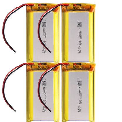 1260110 Battery 3.7V 10000mAh Lithium Polymer Batteries Lipo Li-Po Rechargeable Cells for Power Bank Laptop Camping Lights Diy