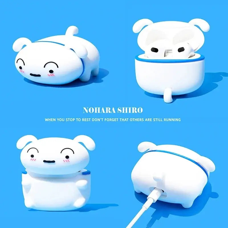 Nohara Shiro AirPods Silicone Case protective cover