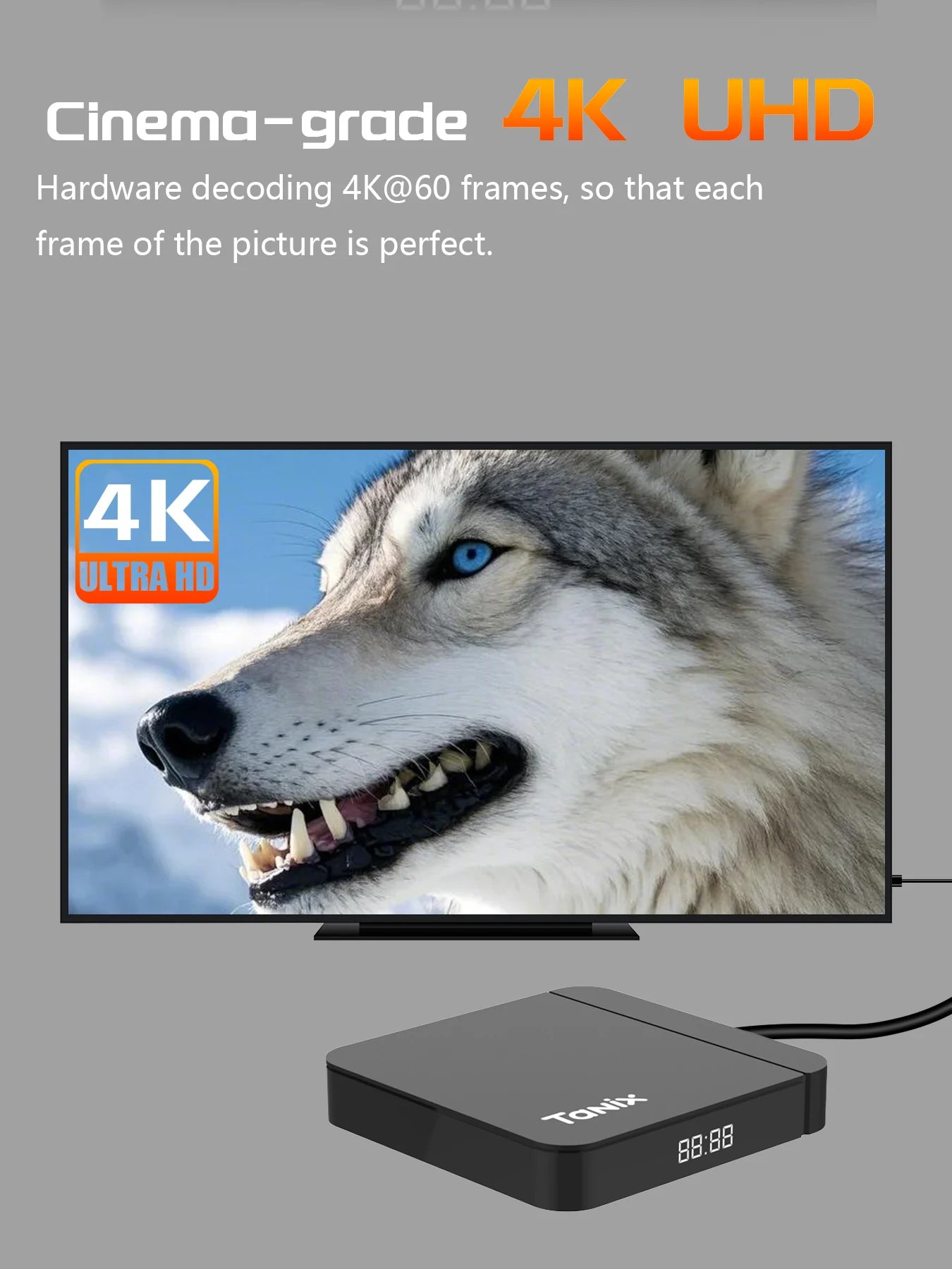 Original Tanix W2 Android 11 TV Box  Amlogic S905W2 2G/16G AV1 BT TVBOX 2.4G&amp;5G Dual Wifi 4K HD Set Top Box 4G/64G Media Player