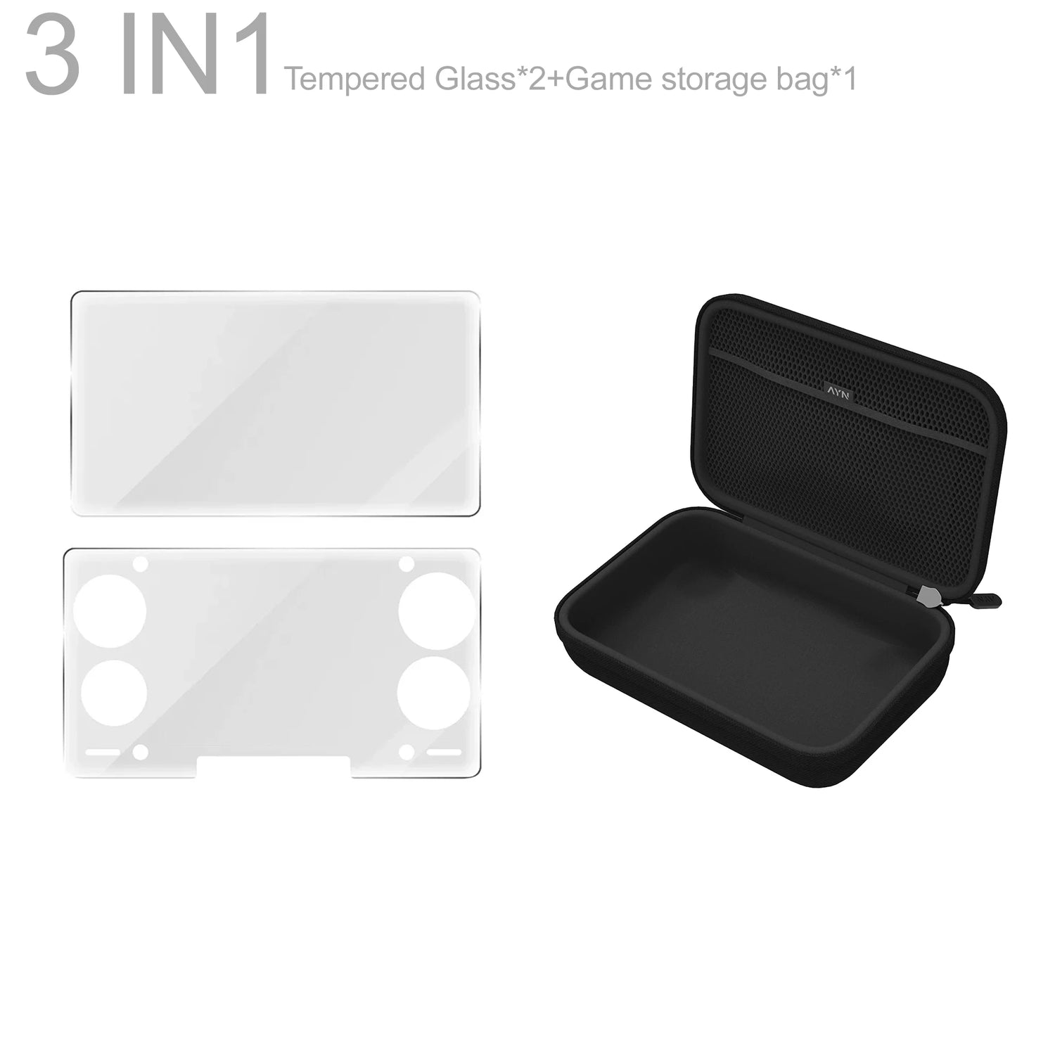 Game Console Accessories Tempered Glass Screen FOR AYN THOR  Protector Protective Case Storage Bag Multiple Options Available