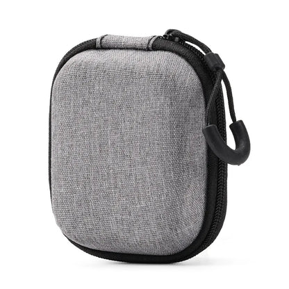 Portable Shockproof Headphone Case Earphone Bag Headset Storage Bag Hard Shell Earphone Accessories Memory Card USB Cable