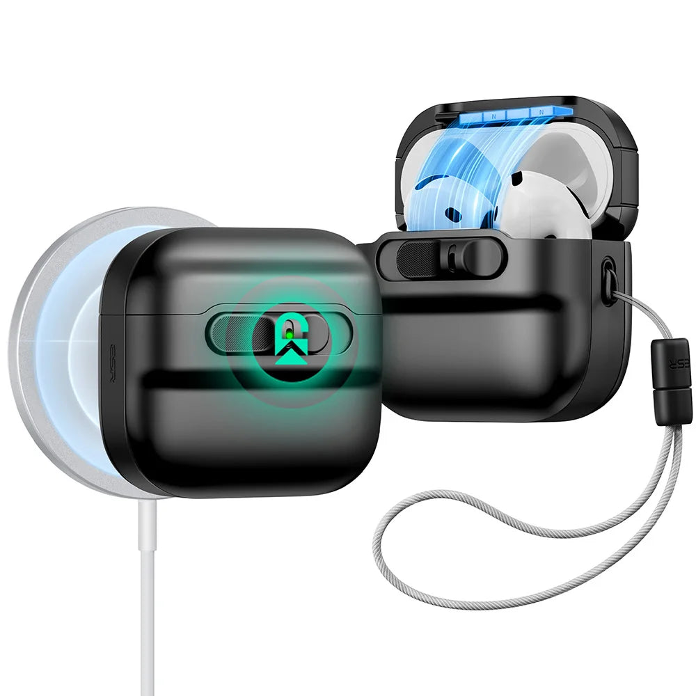 ESR for AirPods 4 Case Compatible with AirPods 4th Generation Case (2024) Powerful Drop Protection Earphone Cover