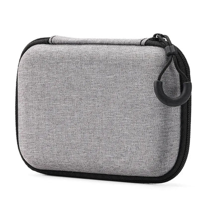 Portable Shockproof Headphone Case Earphone Bag Headset Storage Bag Hard Shell Earphone Accessories Memory Card USB Cable