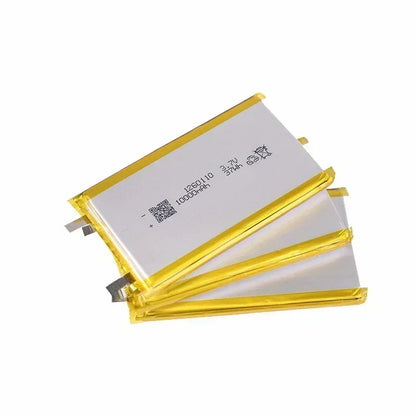 1260110 Battery 3.7V 10000mAh Lithium Polymer Batteries Lipo Li-Po Rechargeable Cells for Power Bank Laptop Camping Lights Diy