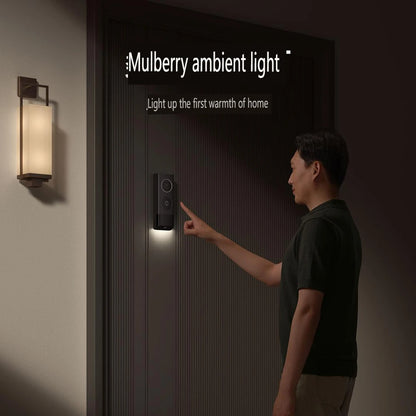 Xiaomi Smart Doorbell 4 pro Dual lens 5MP HD Infrared Night Vision 150 Wide Angle Video Intercom For mihome app 32GB Memory